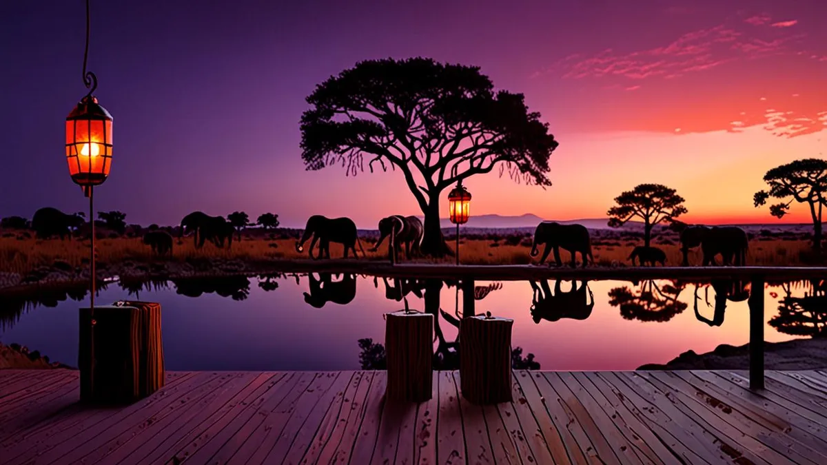 African bush lodges