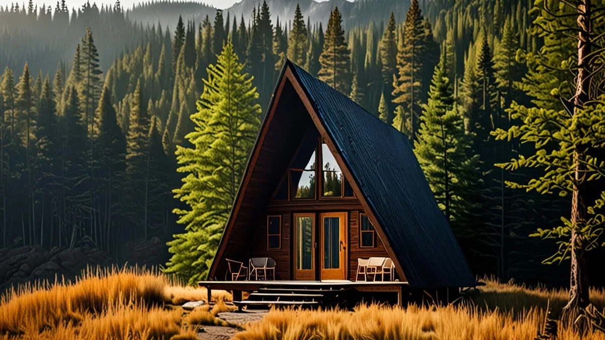 bell tents vs a-frame cabins