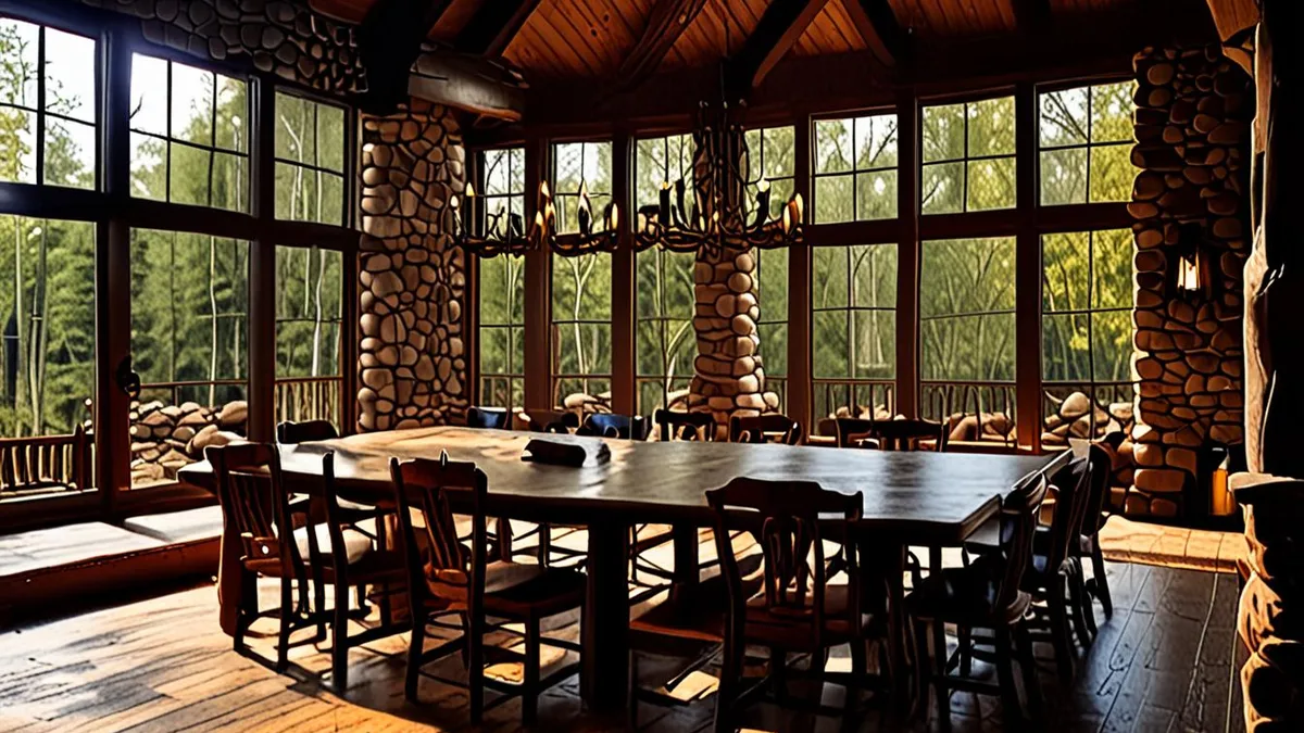 book a lodge for a corporate retreat