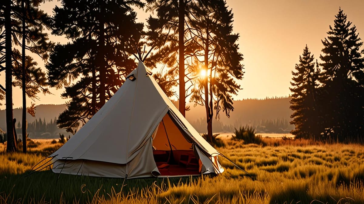 canvas tents vs geodesic domes