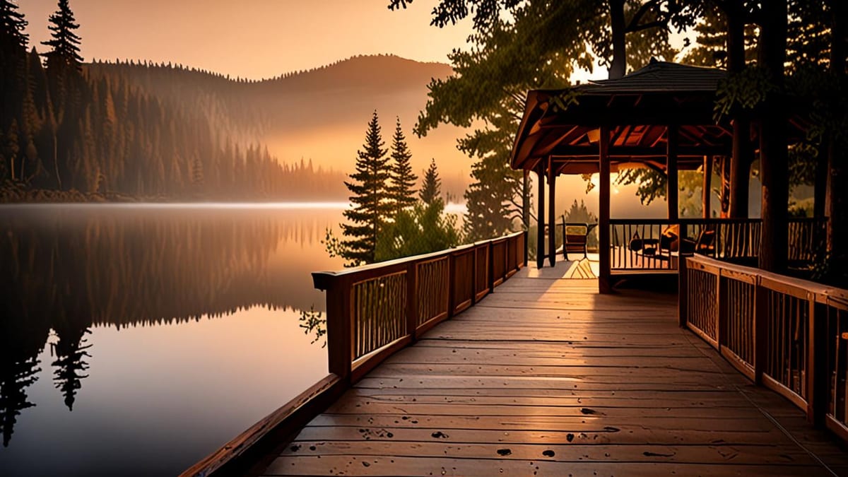 lodge for a honeymoon
