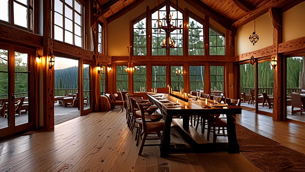 large group lodge booking