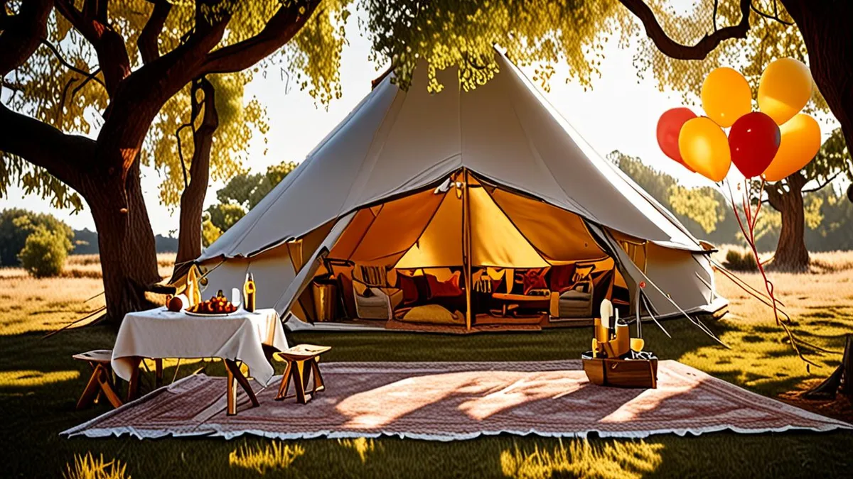 glamping bachelorette