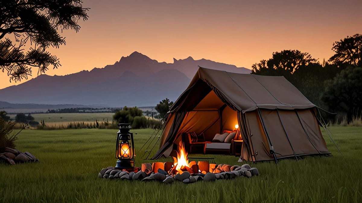glamping fire bans
