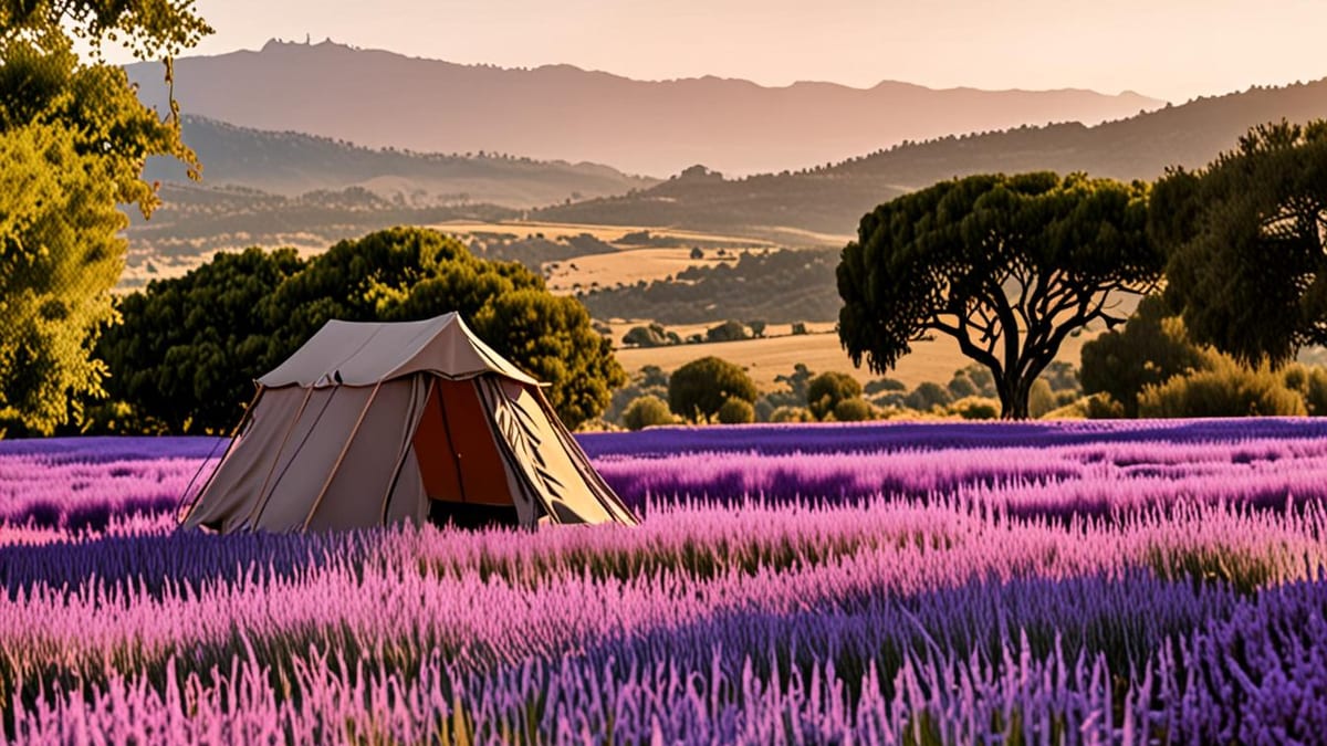 glamping in France