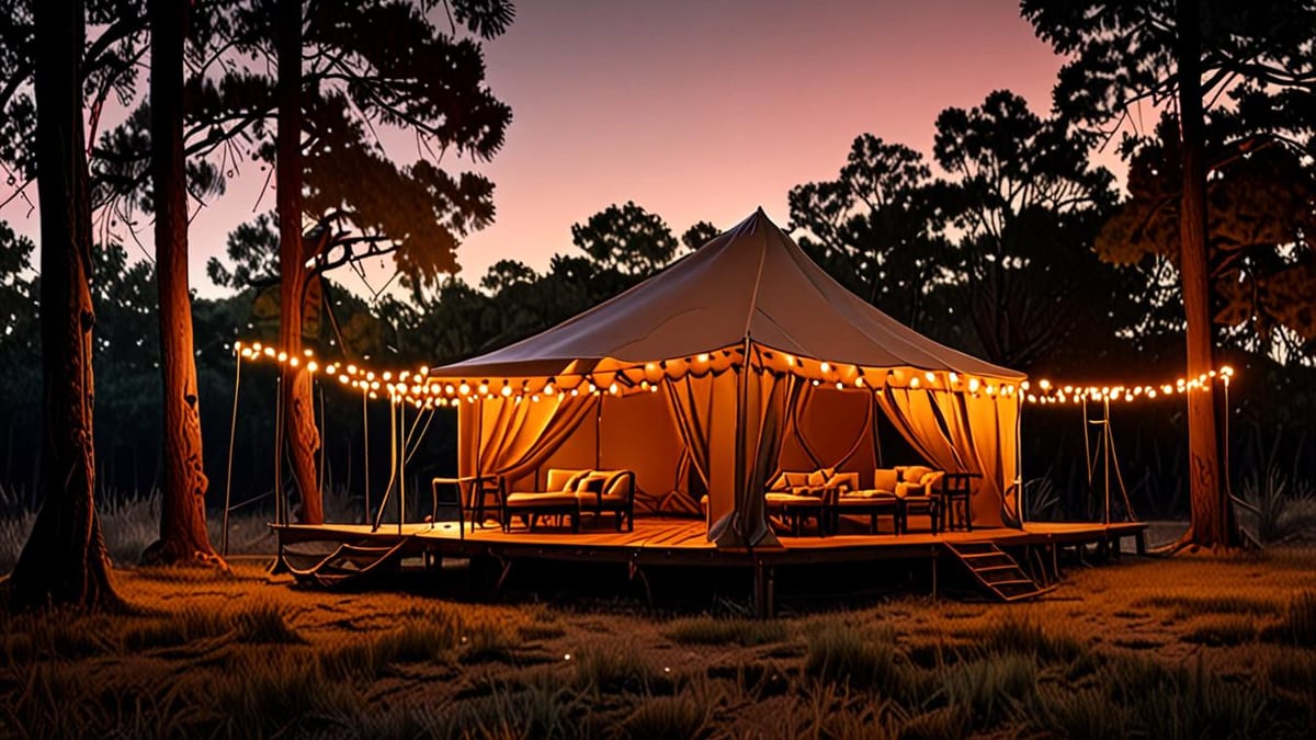 glamping site deposits