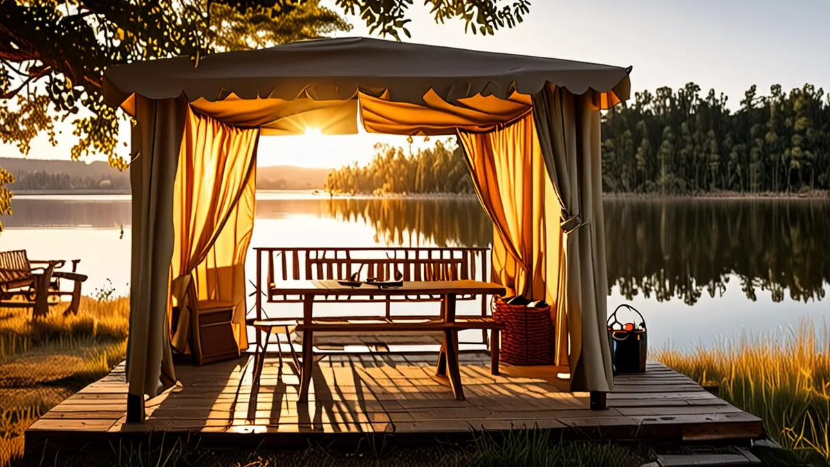 glamping with kids