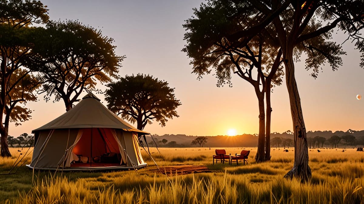 glamping with kids