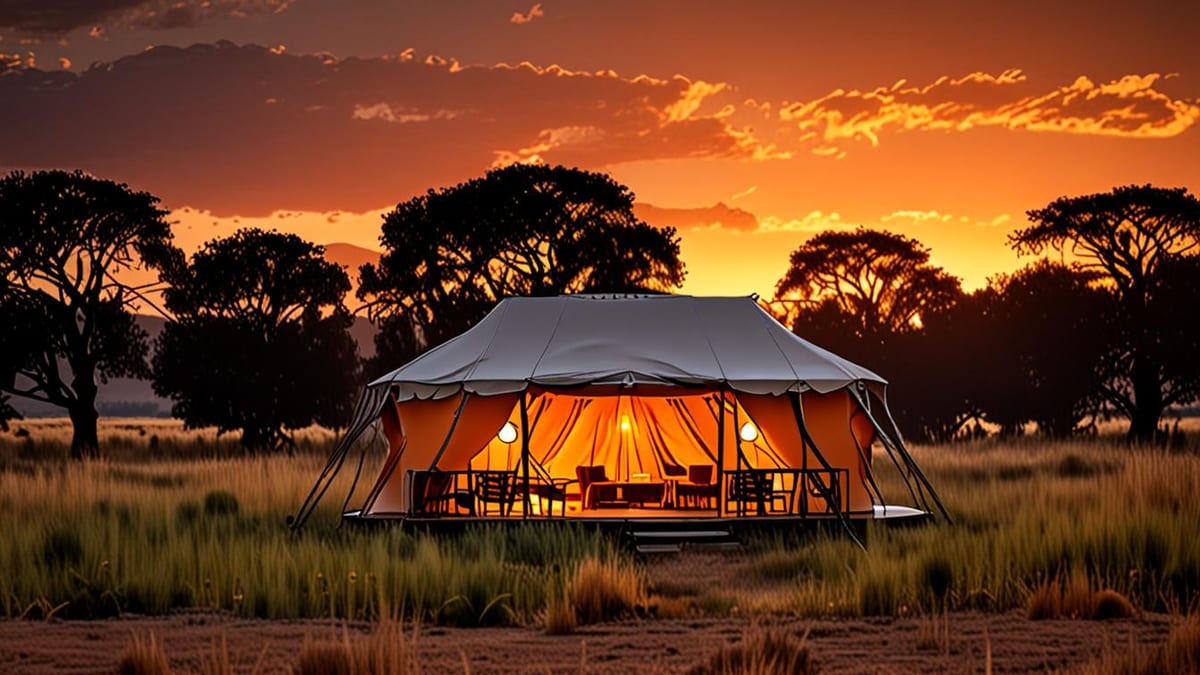 off-grid glamping