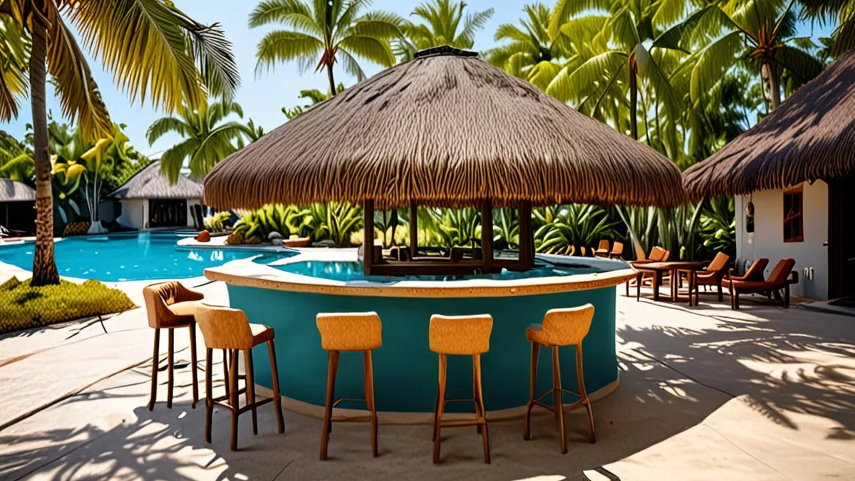 infinity pools and swim-up bars
