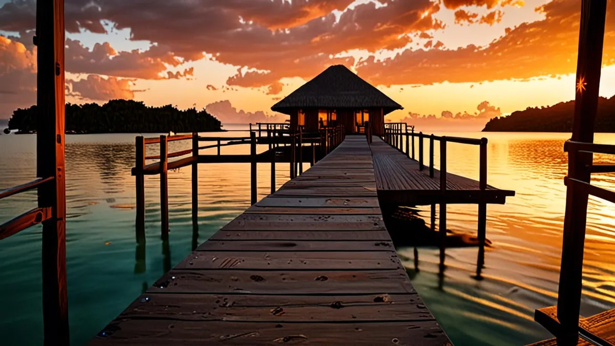 overwater bungalow resorts