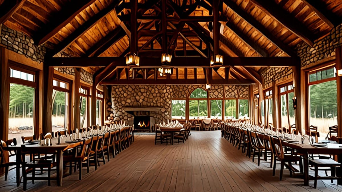 lodge wedding
