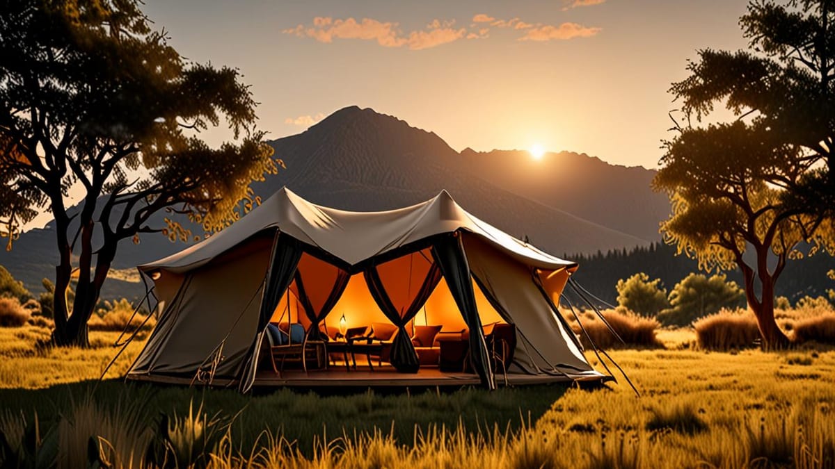 two-night glamping weekend