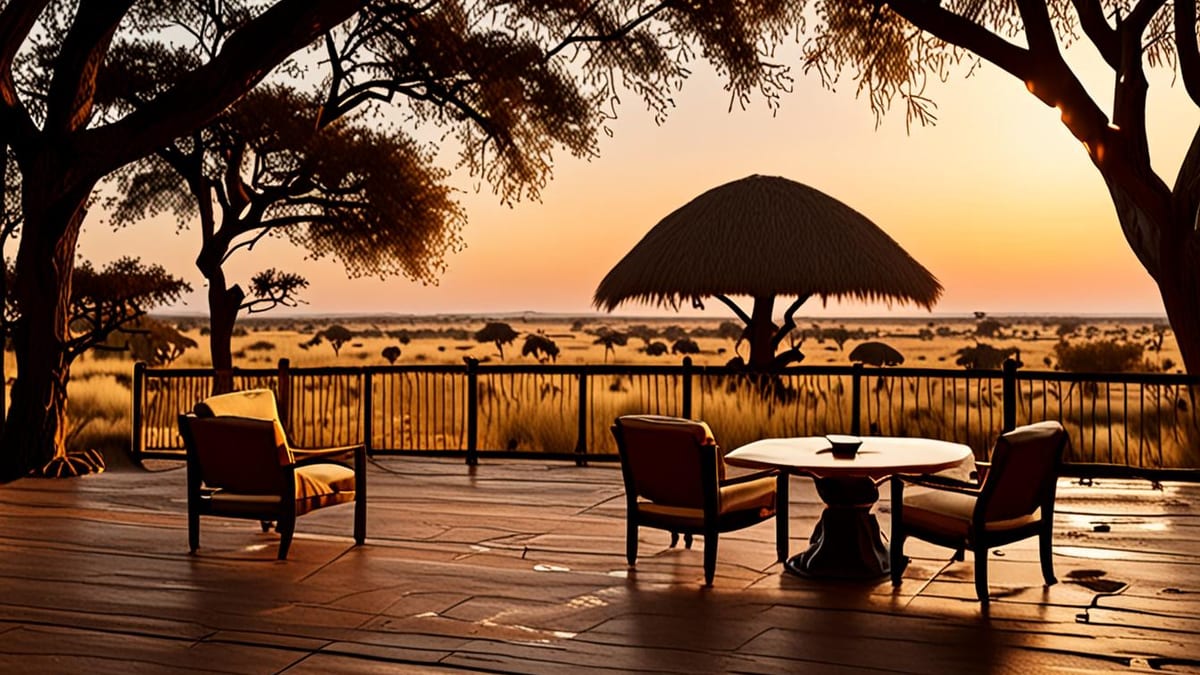 safari lodge vs tented camp