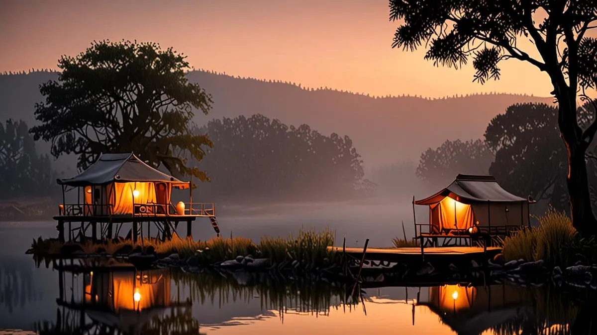 safari lodge vs tented camp