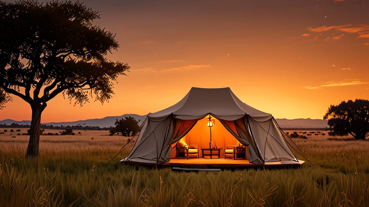 safari tents vs RV rentals
