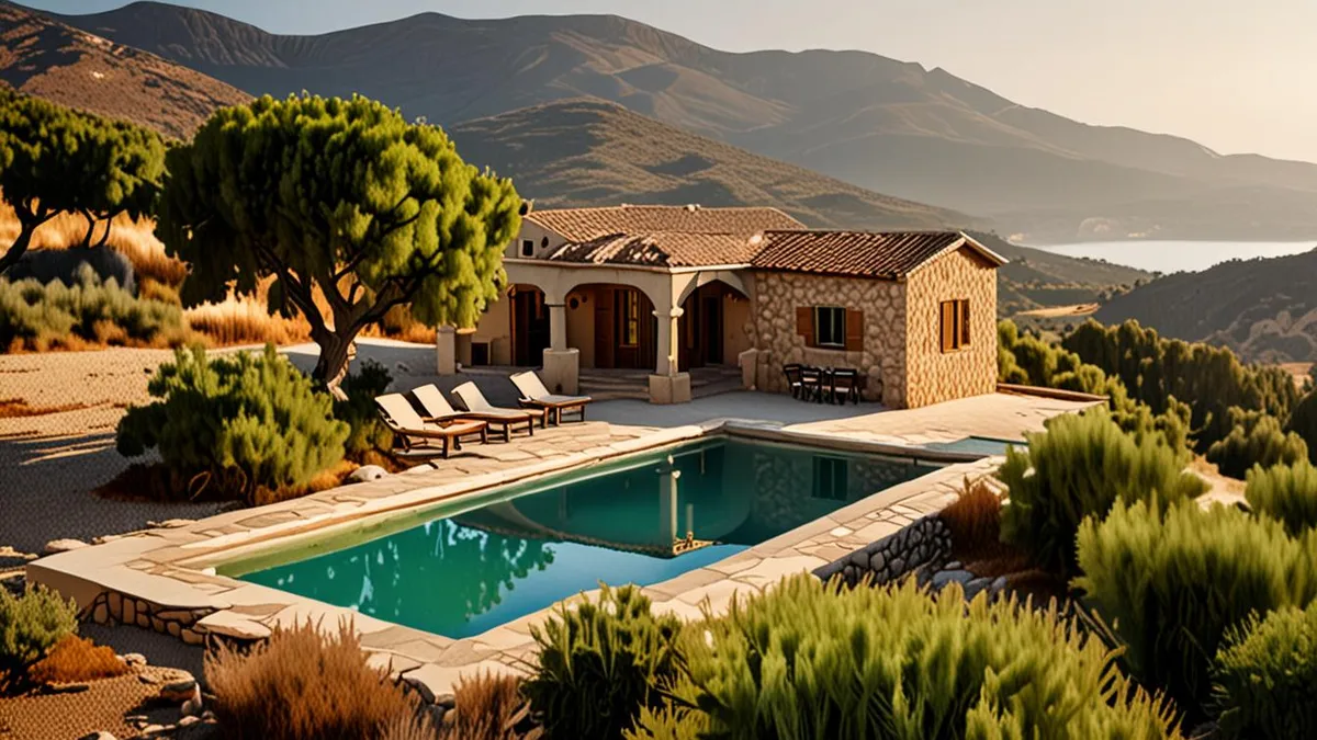 Santorini vs Crete villas