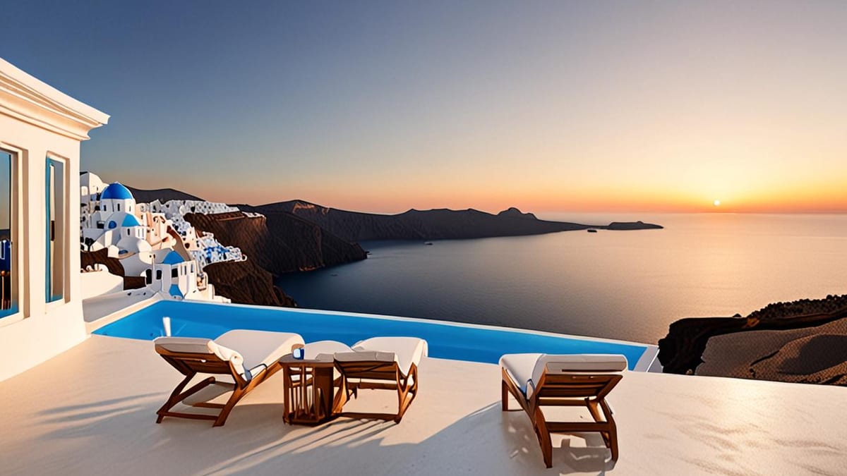 Santorini vs Crete villas