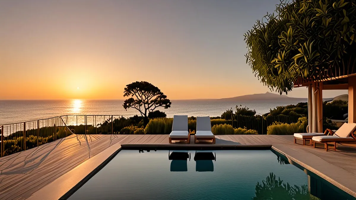 share a villa with friends