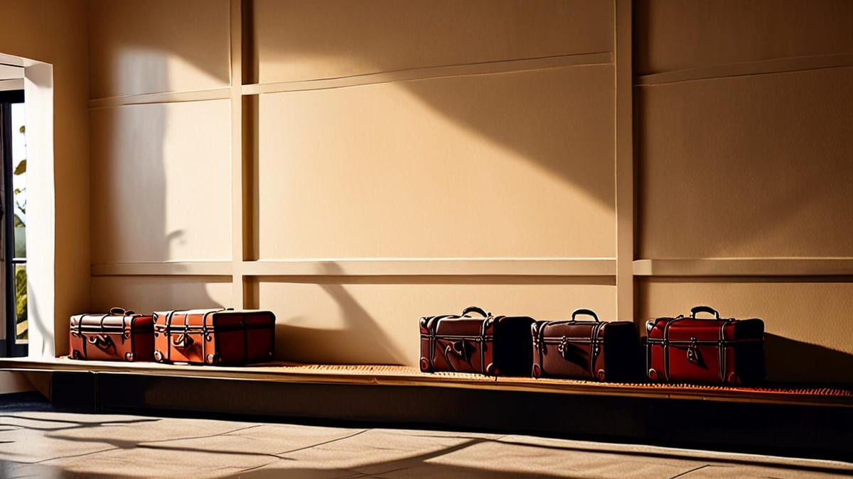 store luggage
