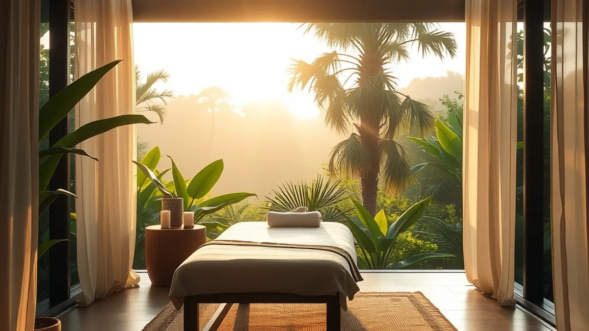 villa gym and wellness facilities