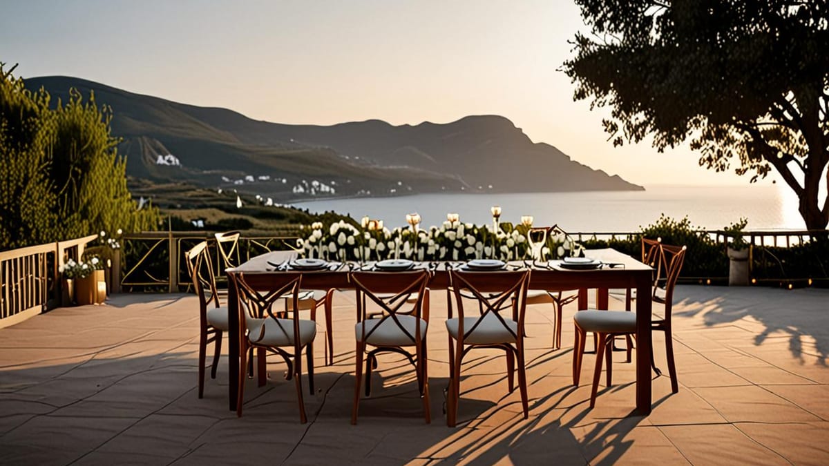 villa wedding