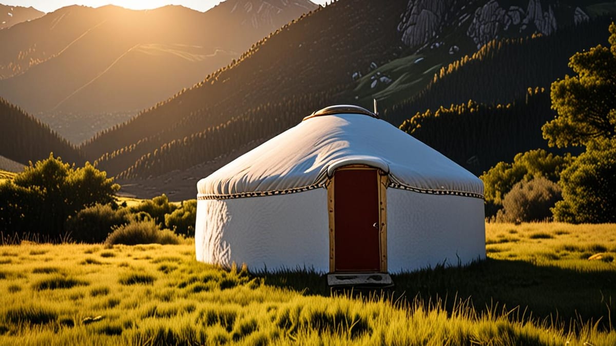 yurt and a cabin stay